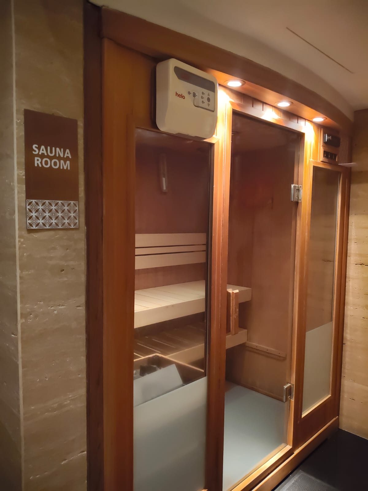 Sauna room